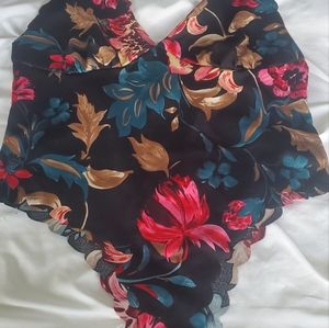 SHEIN floral bodysuit